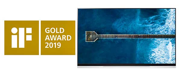 Rangos elismerésben részesült az LG új OLED tévéje az iF Design 2019-en